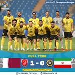 Sepahan is defeated in a spectacular match