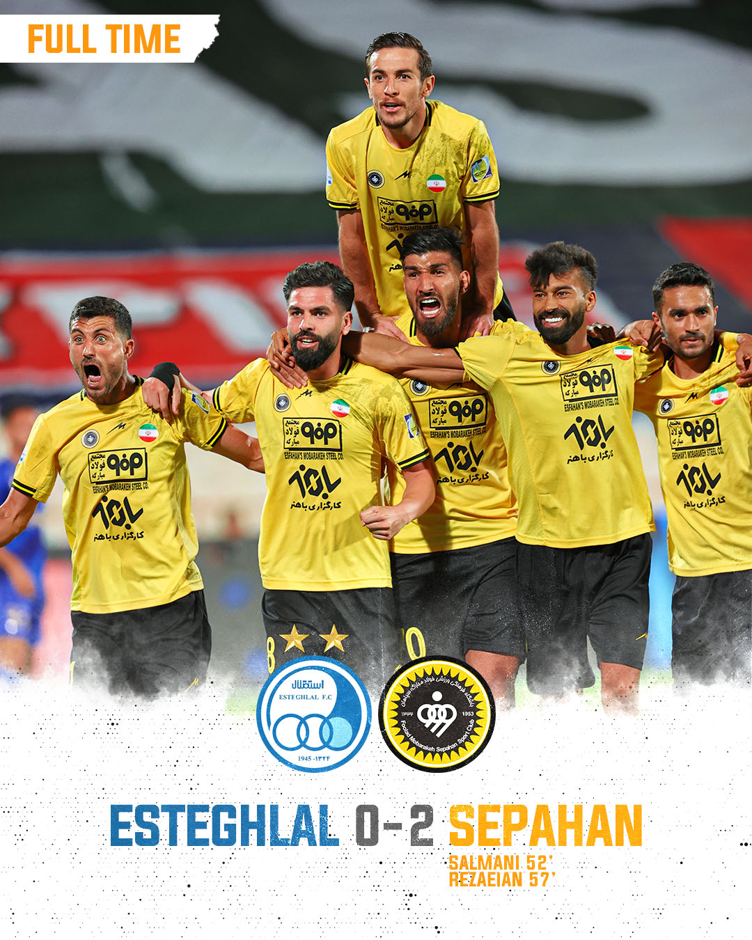 OCHL. Okmk's rival Sepahan has 11 Iranian national team players